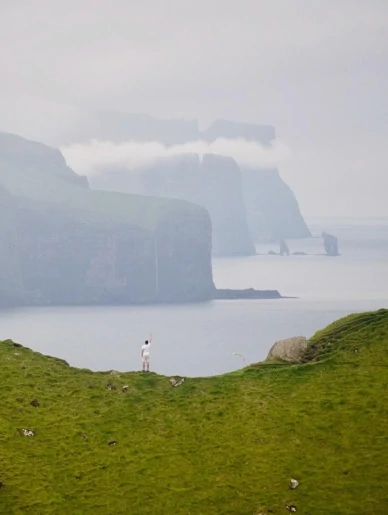 Невероятный Фарерский пейзаж