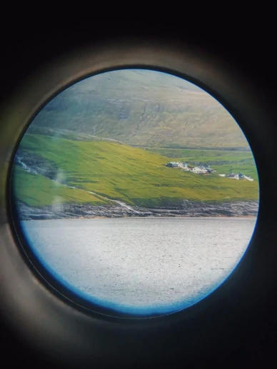 Фареры из окна вертолета