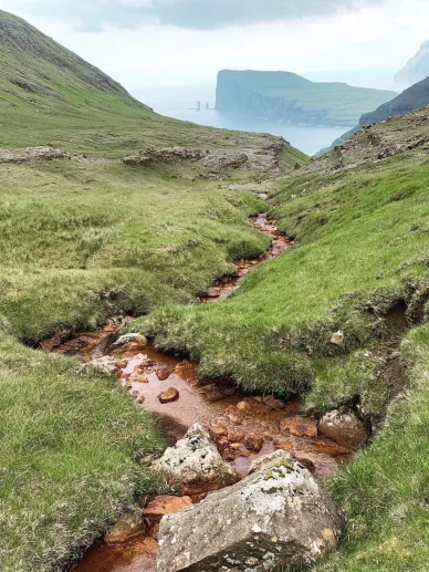 Река на Фарерах